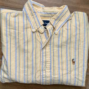 RALPH LAUREN Long Sleeve Oxford Shirt